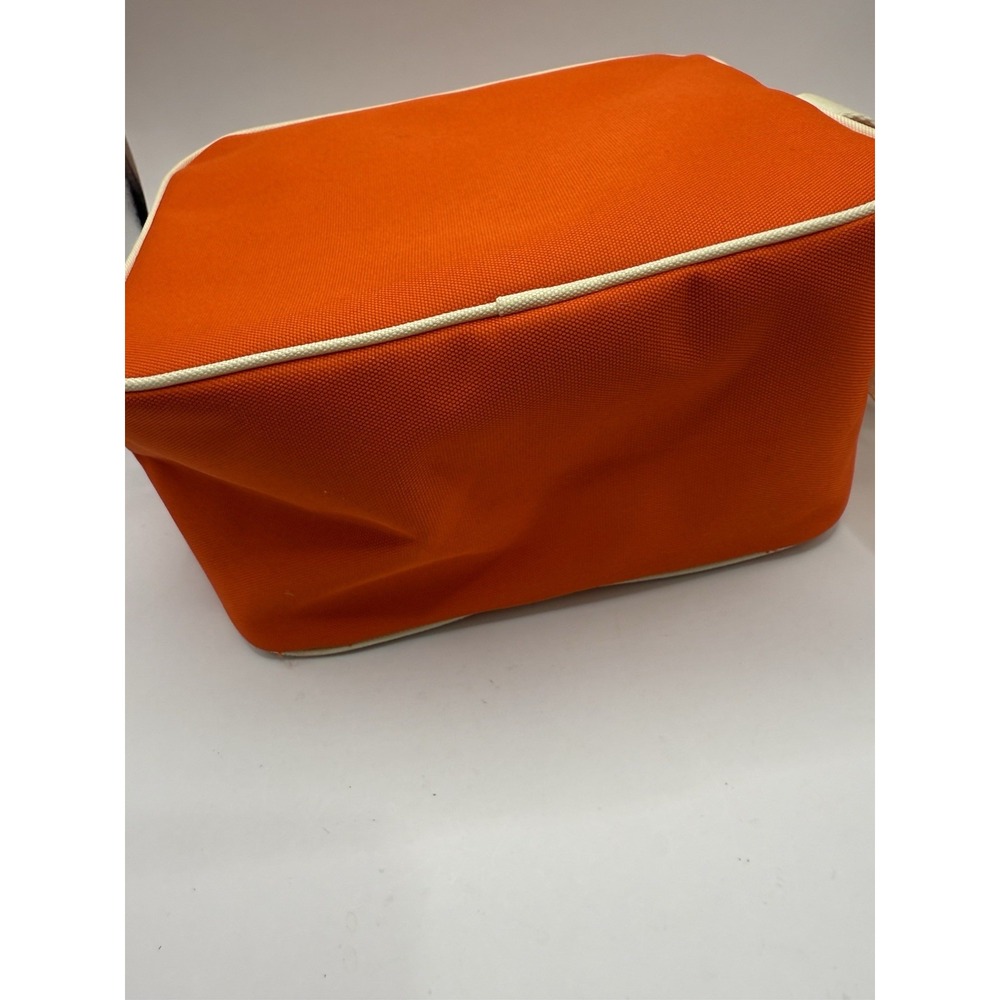 YOUTH TO THE PEOPLE Crossbody Bag in Orange With Logo,‎ Trim & Strap NEW - Picture 6 of 6